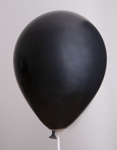 Black Metallic balloons 5 